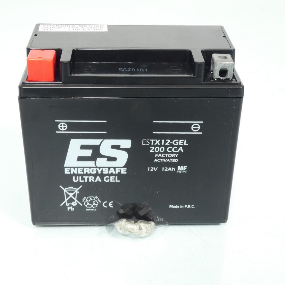 Batterie SLA Energysafe pour Scooter Derbi 125 Rambla 2008 à 2012 YTX12 / 12V 10Ah Neuf