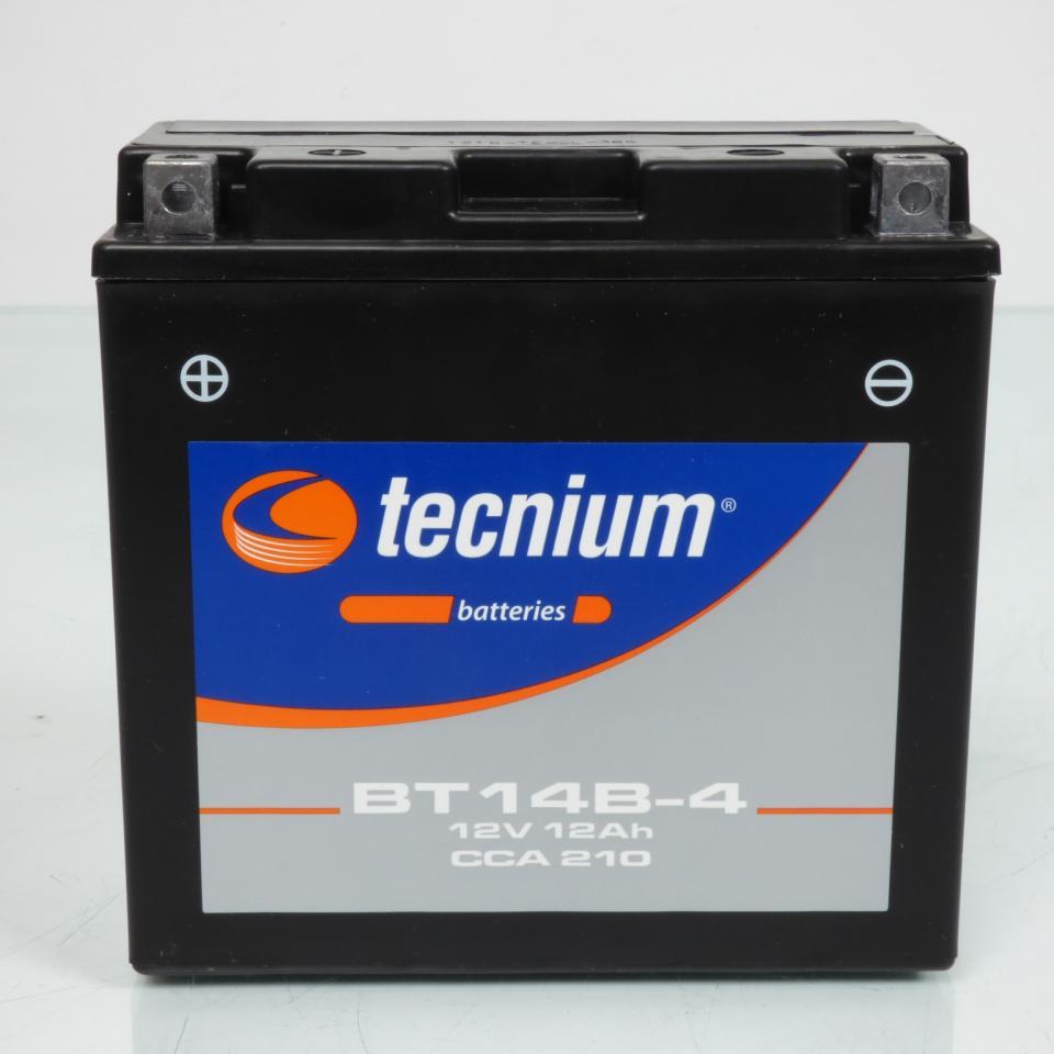 Batterie SLA Tecnium pour Moto Yamaha 1700 XV 2002 à 2006 YT14B-4 / 12V 12Ah Neuf