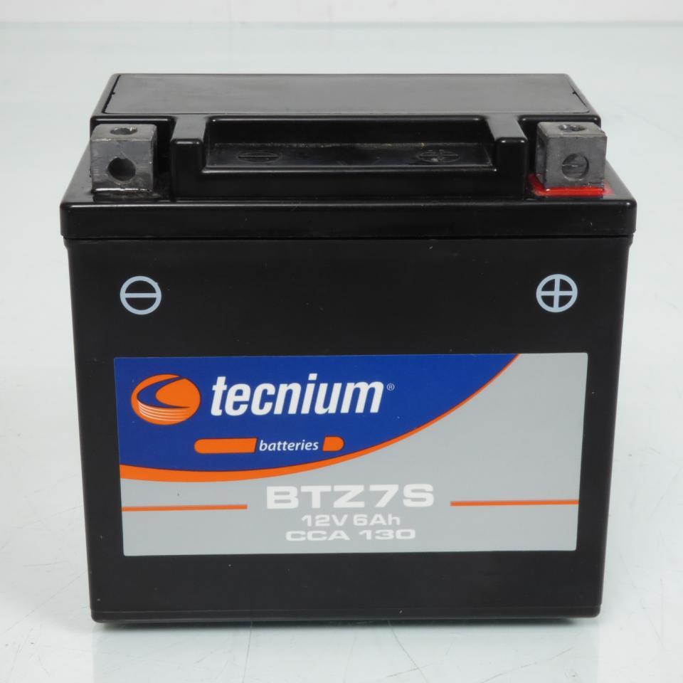 Batterie SLA Tecnium pour Moto Husaberg 450 Fe 4T 2008 à 2014 YTZ7-S / 12V 6Ah Neuf