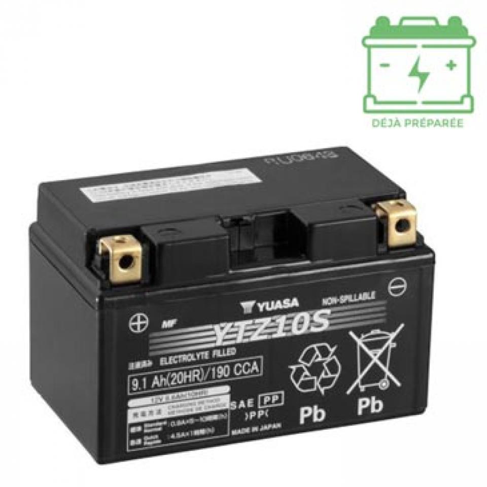 Batterie SLA Yuasa pour moto Honda 929 Cbr Rr Fireblade 2000 à 2001 YTZ10-S / 12V 8Ah Neuf