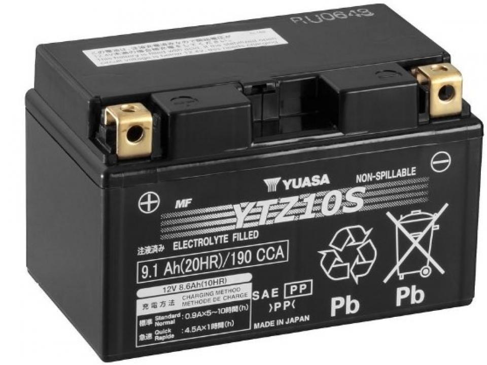 Batterie SLA Yuasa pour moto Honda 929 Cbr Rr Fireblade 2000 à 2001 YTZ10-S / 12V 8Ah Neuf