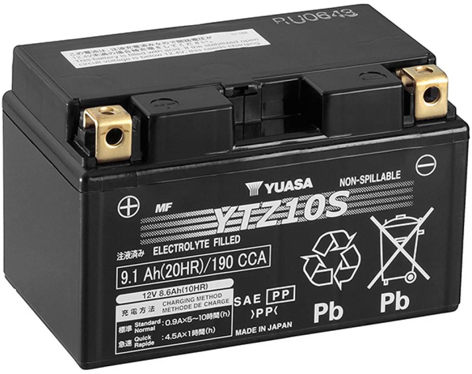 Batterie SLA Yuasa pour moto Honda 929 Cbr Rr Fireblade 2000 à 2001 YTZ10-S / 12V 8Ah Neuf