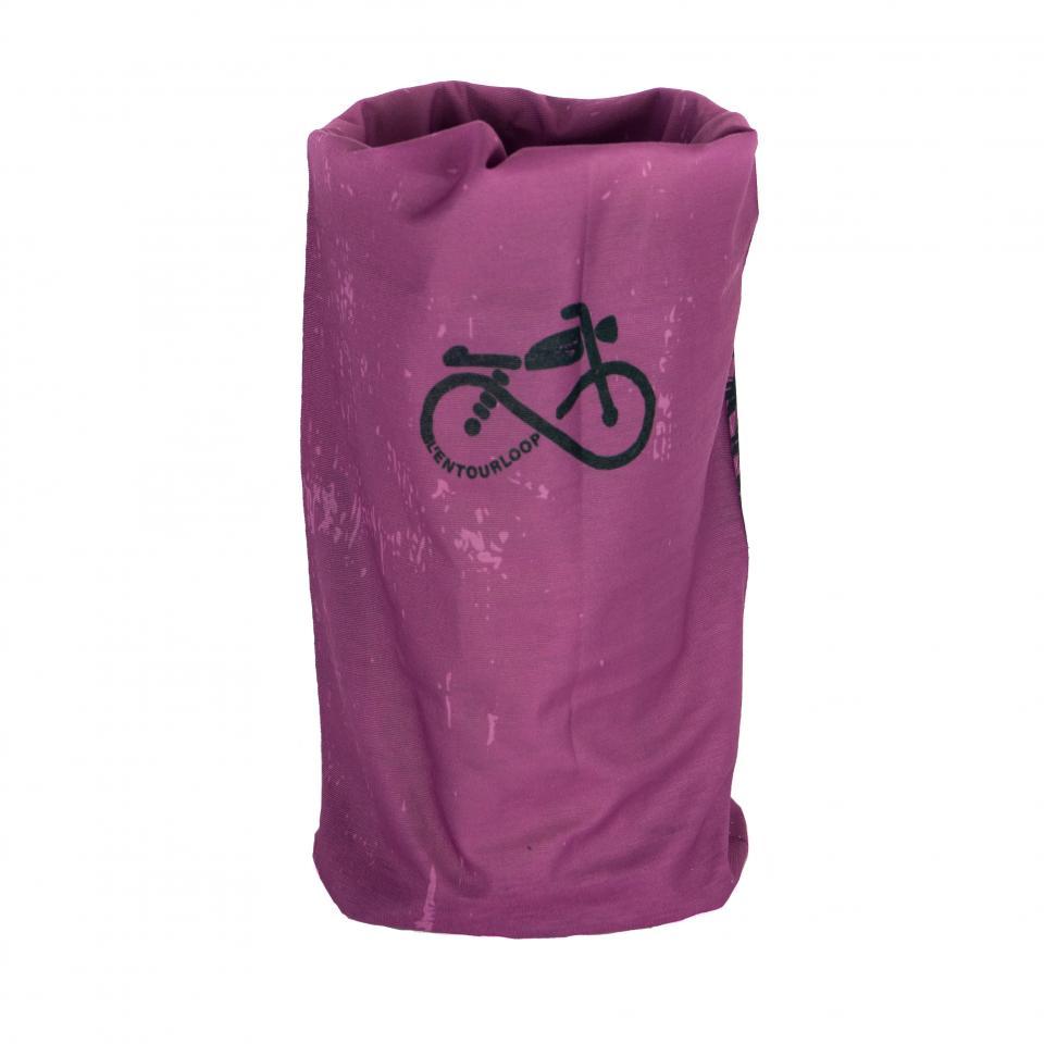 Tour de cou moto L'Entourloop Motorcycle Her Bike coloris violet 100% polyester