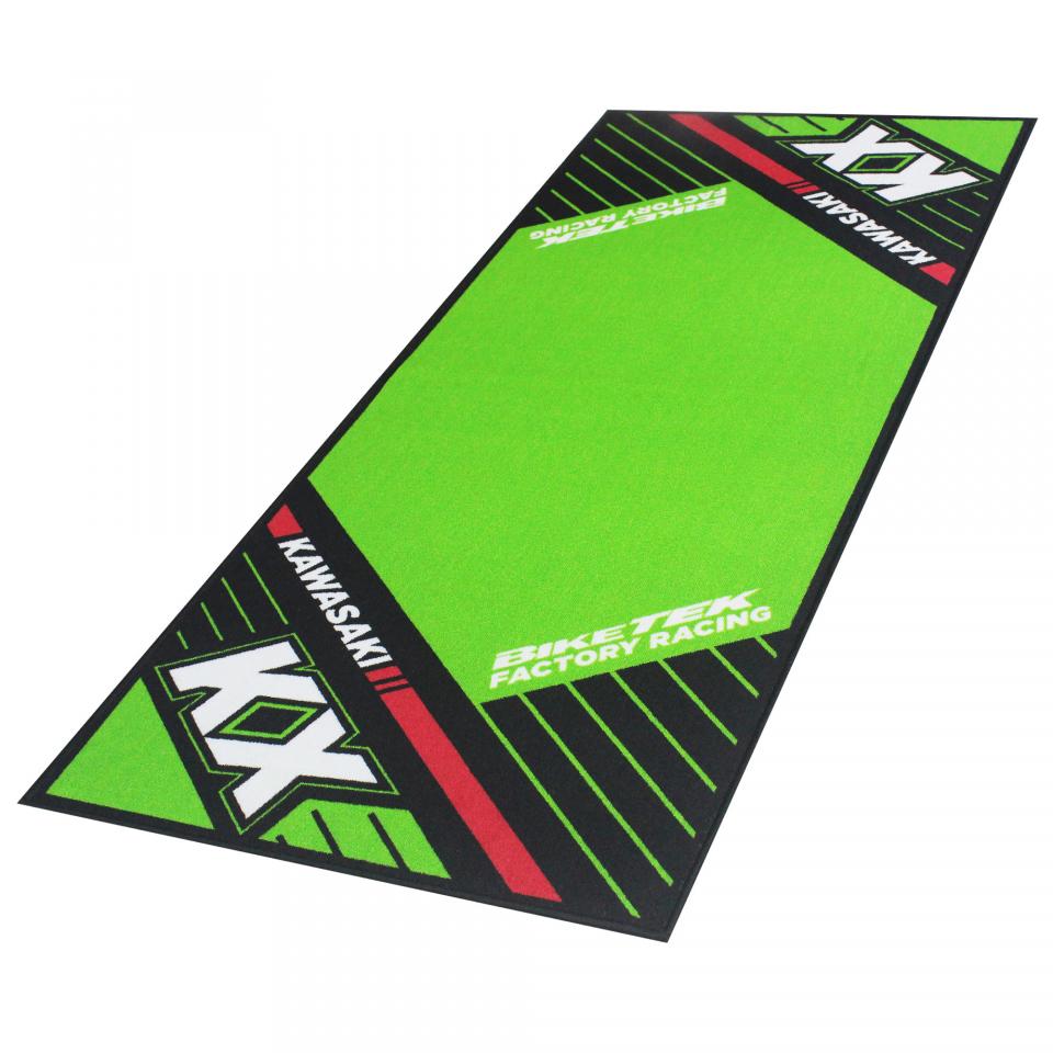 Tapis environnemental Biketek Garage Mat KX noir vert pour moto paddock atelier Neuf