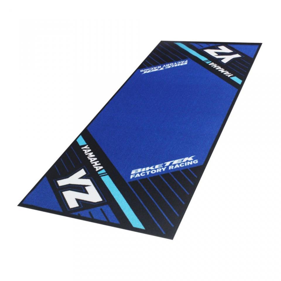 Tapis environnemental Biketek Garage Mat YZ noir bleu pour moto paddock atelier Neuf