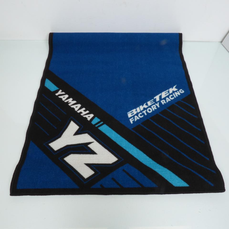 Tapis environnemental Biketek Garage Mat YZ noir bleu pour moto paddock atelier Neuf