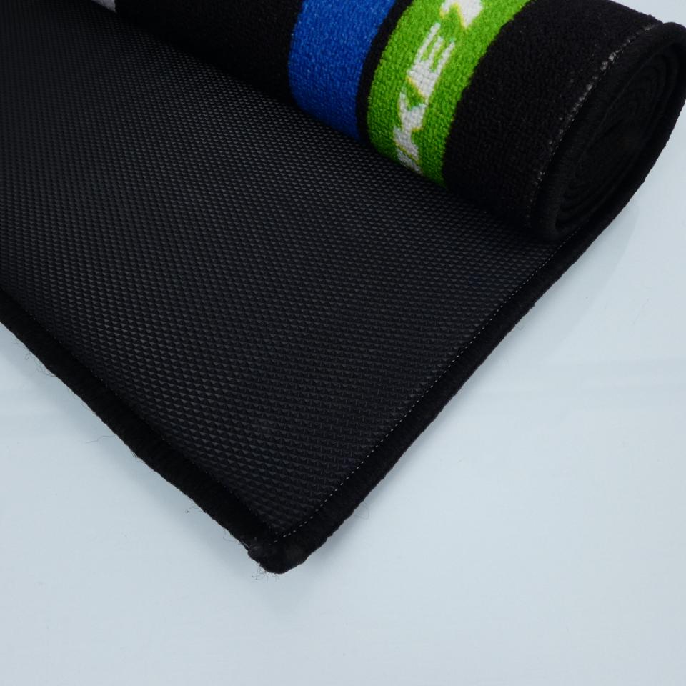 Tapis environnemental Biketek Garage Mat noir blanc vert bleu pour moto Kawasaki Neuf