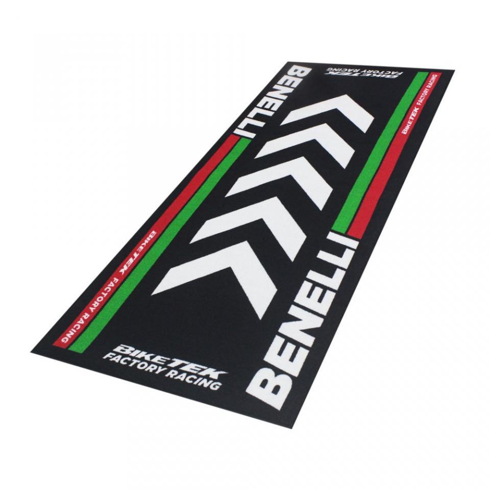 Tapis environnemental Biketek Garage Mat noir blanc vert rouge pour moto Benelli Neuf