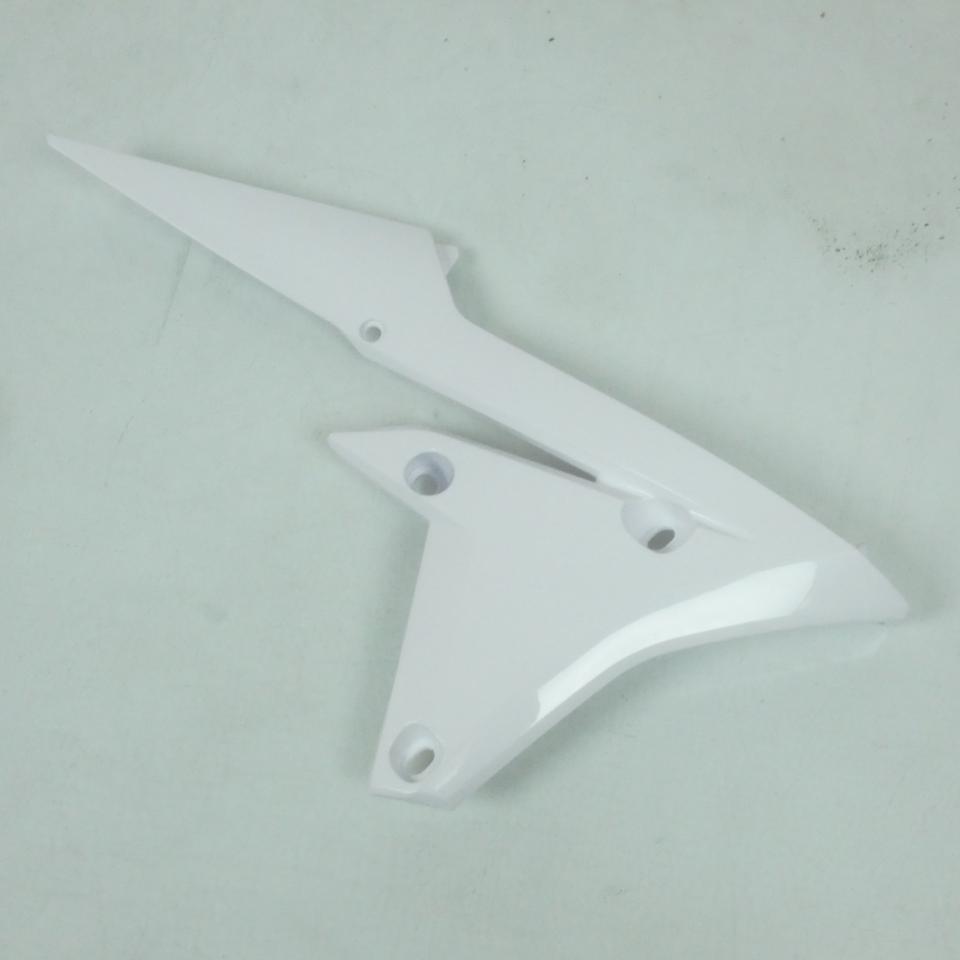 Écope droite pour moto Yamaha 250 Wr-F 2015-2017 1SL-21740-01-00 4838 Blanc