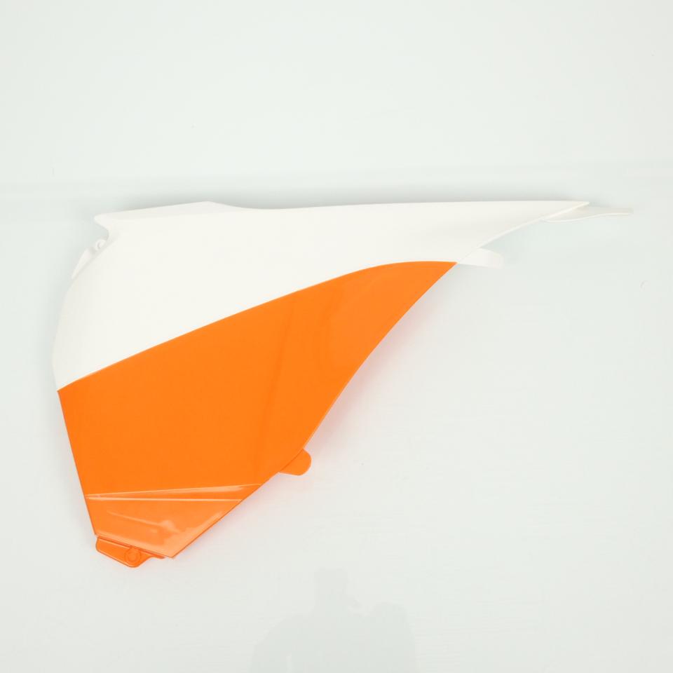 Cache latéral gauche origine pour moto KTM EXC blanc / orange 7770600310028 Neuf