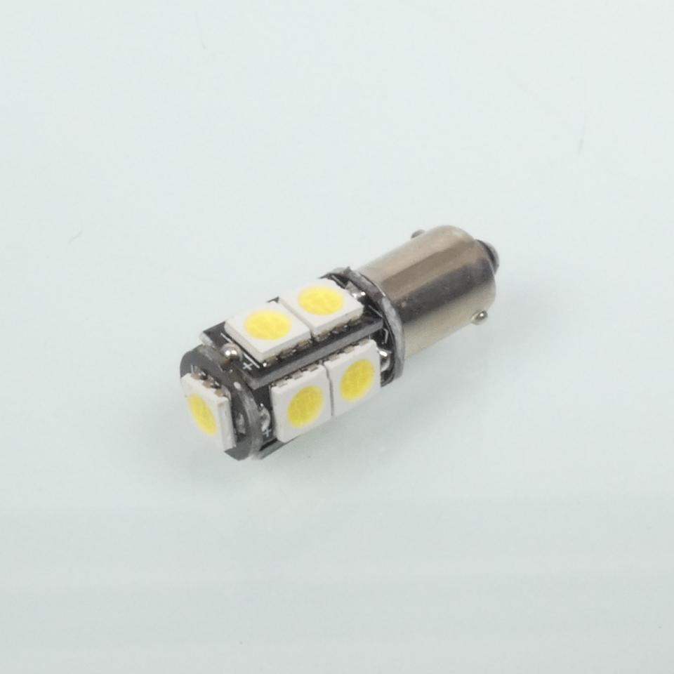 Ampoule LED 12V blanche culot BA9S CANBUS RMS pour moto scooter auto Neuf
