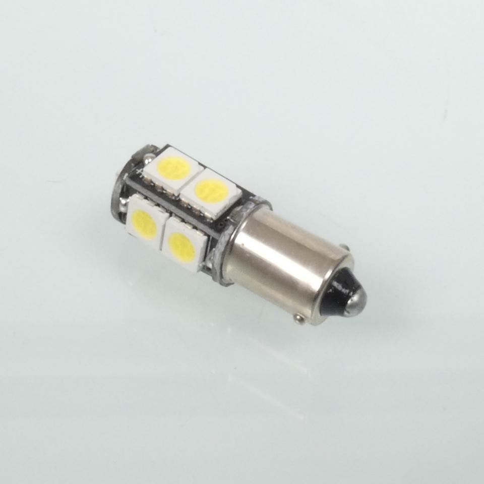 Ampoule LED 12V blanche culot BA9S CANBUS RMS pour moto scooter auto Neuf