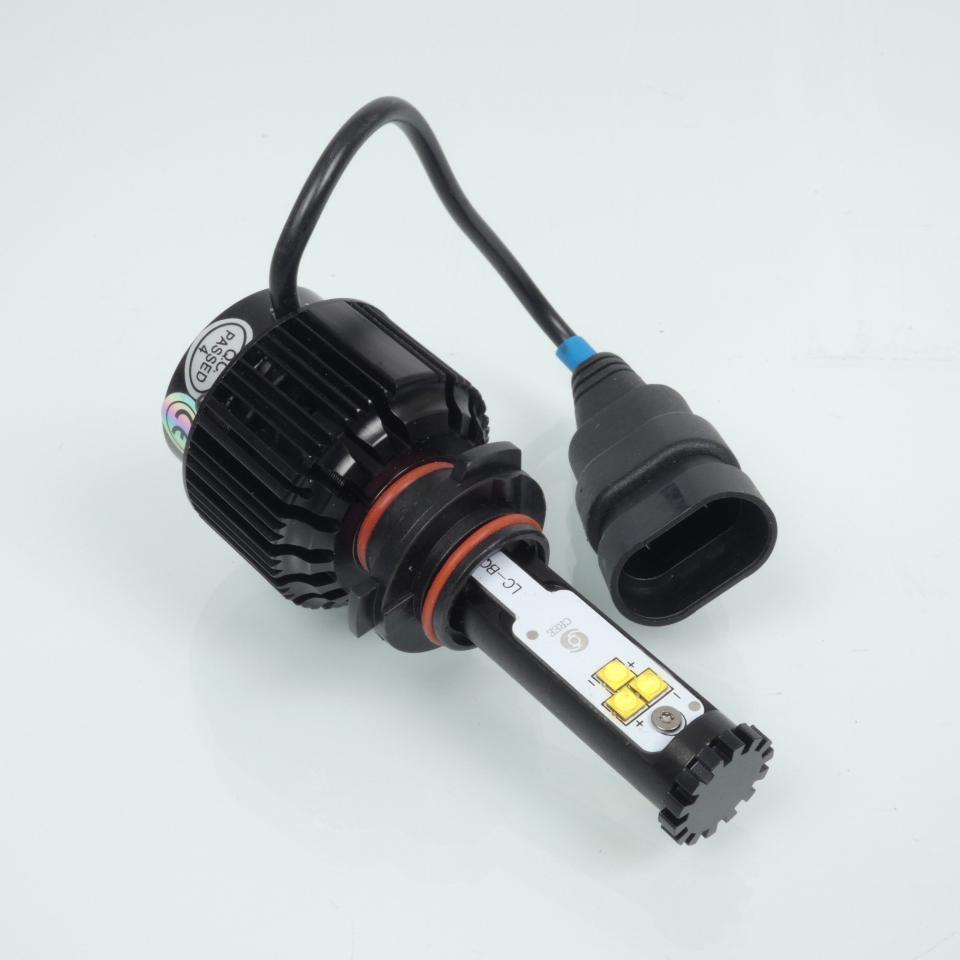 Kit conversion ampoule LED HB3 9005 ventilée 12V 30W RMS pour moto auto Neuf