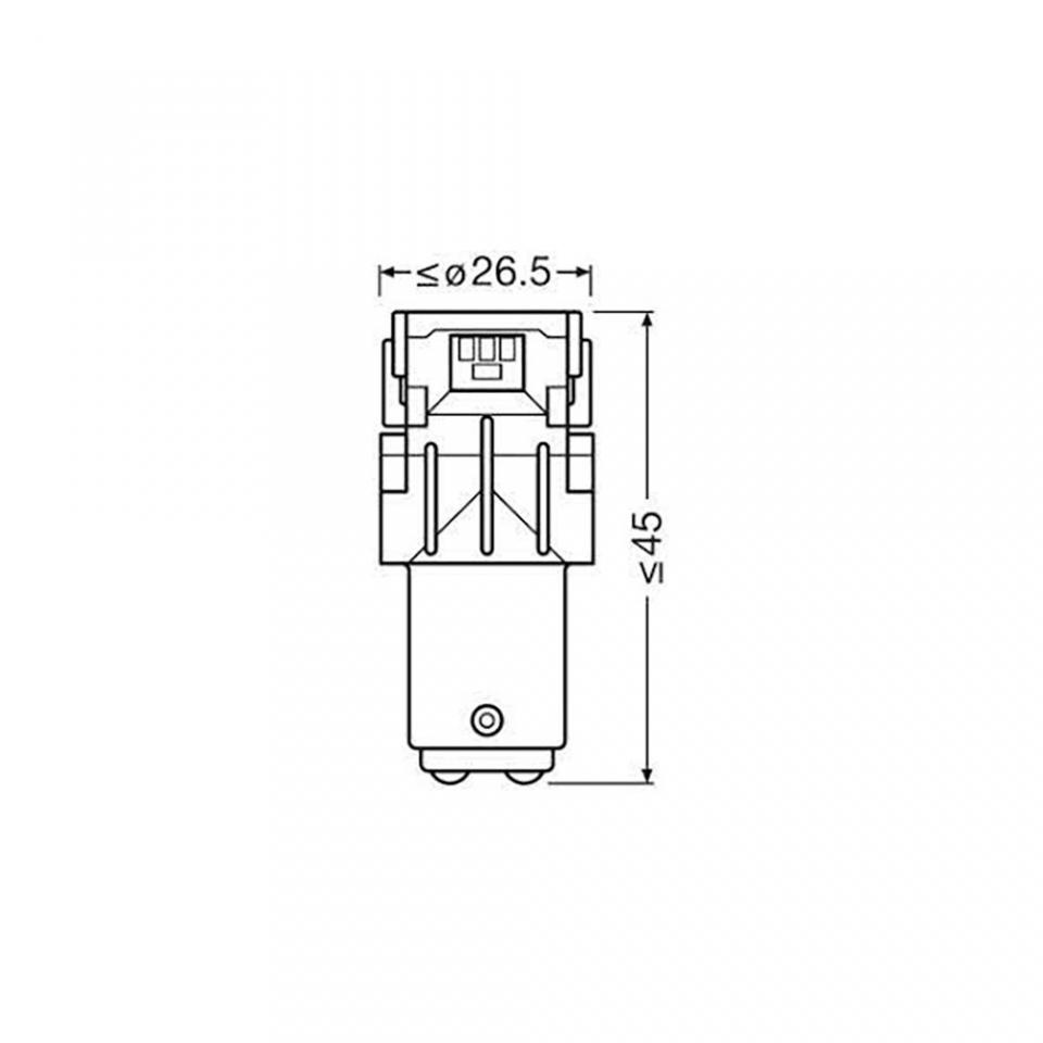 Ampoule LED Osram pour Scooter Piaggio 125 MP3 Après 2007 Neuf