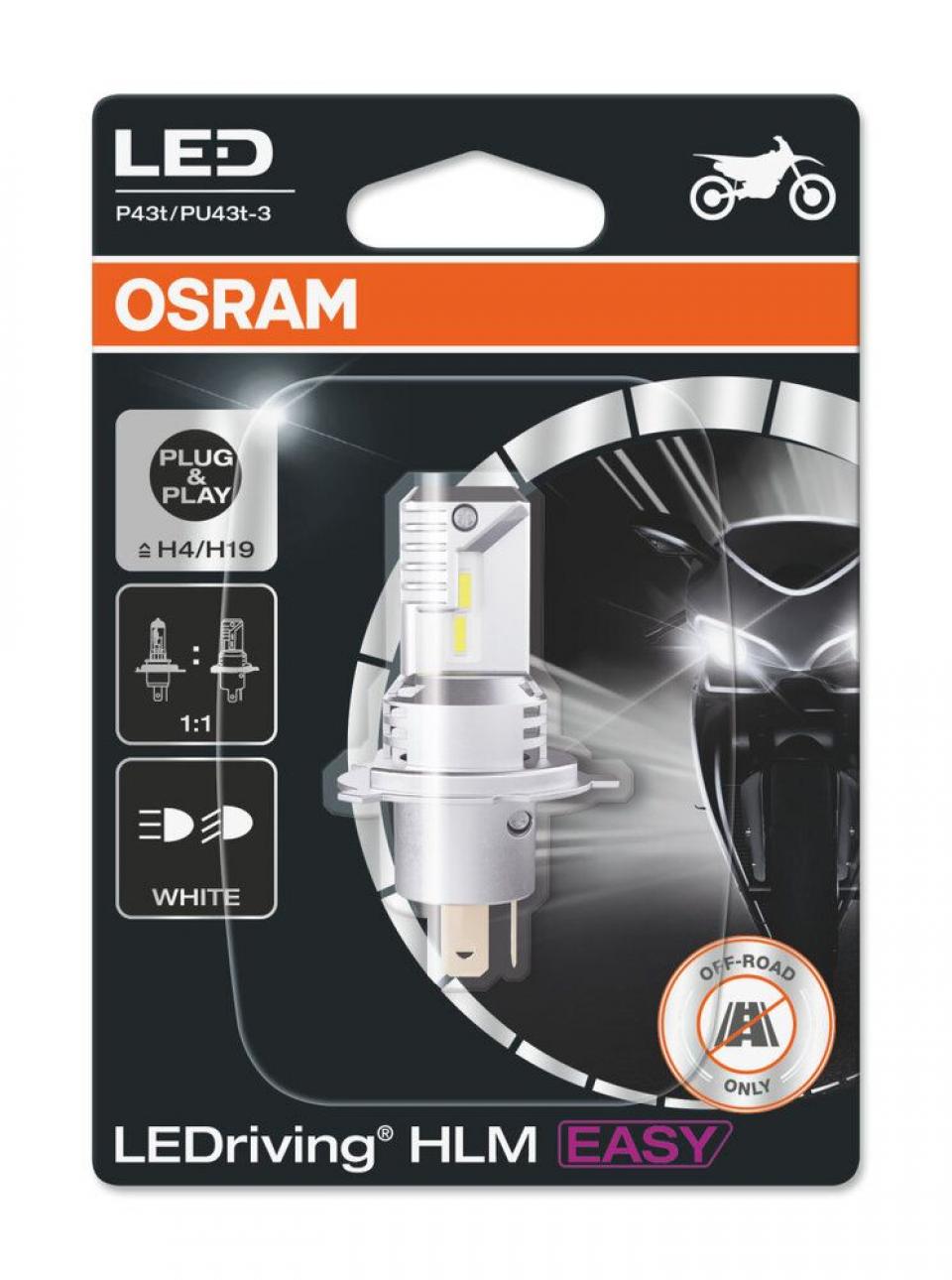 Ampoule LED Osram pour Scooter Piaggio 50 Fly Après 2005 Neuf