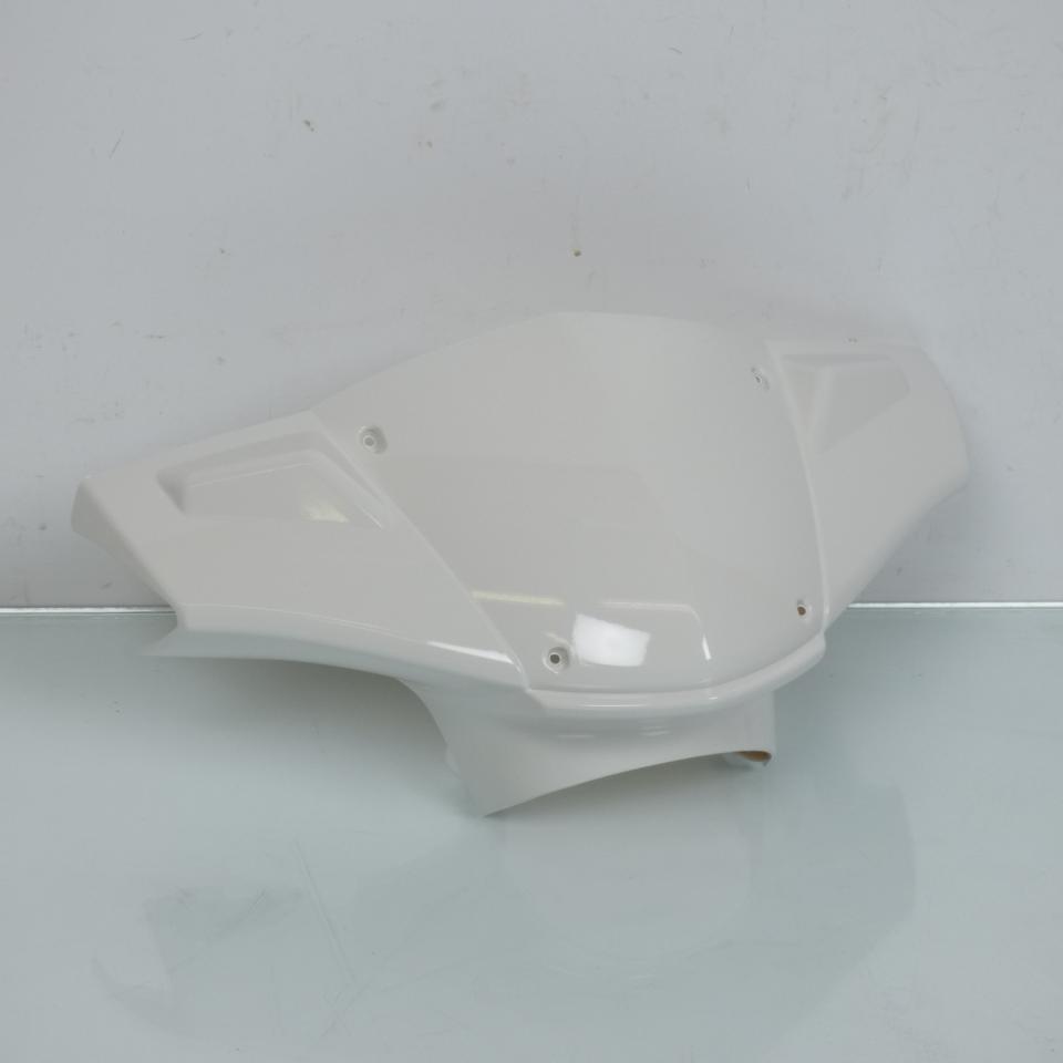 Couvre guidon avant blanc pour scooter Peugeot 50 Kisbee 4T 2009 à 2017 Neuf