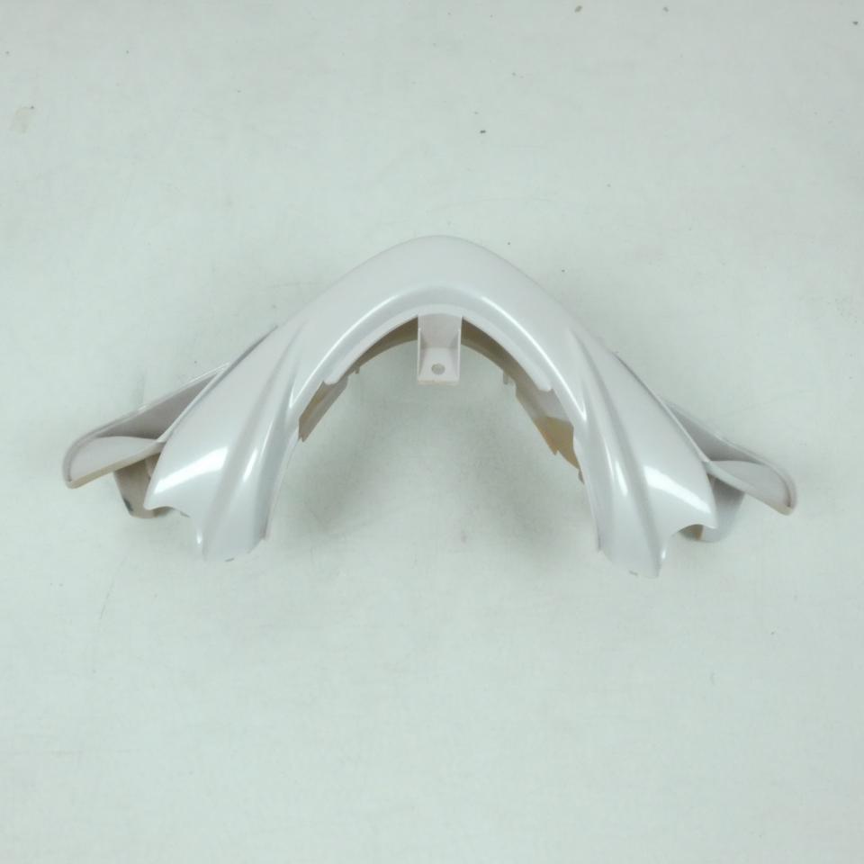 Partie AV de Couvre guidon générique pour scooter MBK 50 Nitro blanc perlé Neuf
