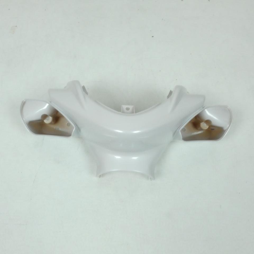 Partie AV de Couvre guidon générique pour scooter MBK 50 Nitro blanc perlé Neuf