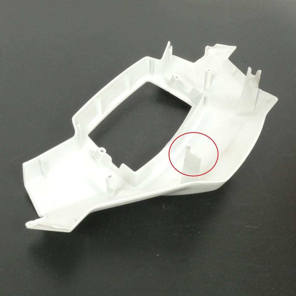 Couvre guidon supérieur blanc pour scooter Yamaha 50 Champ 54V-26213-00-EH Neuf