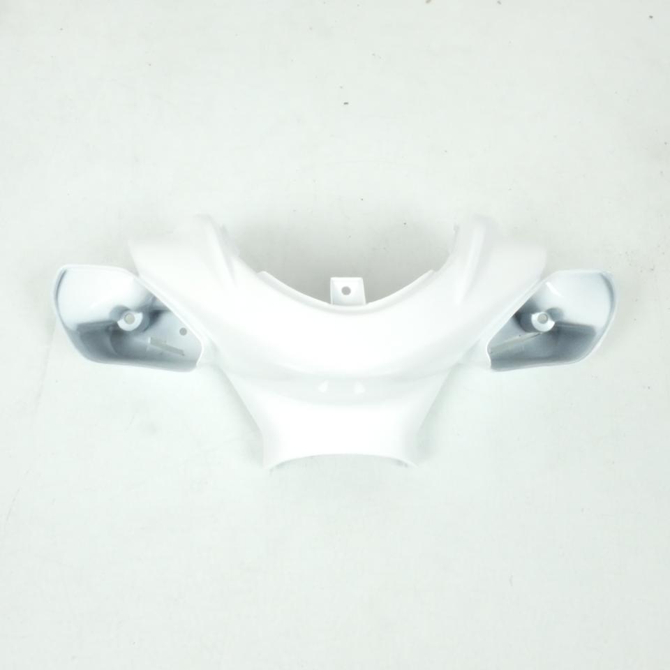 Couvre guidon TNT blanc brillant pour scooter MBK 50 Nitro 1997 à 2012 Neuf