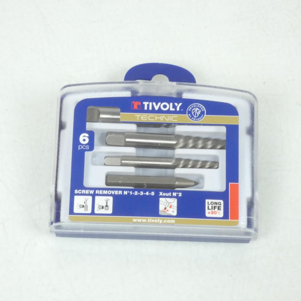 Outillage Coffret extrateur de goujon TIVOLY pour moto Neuf