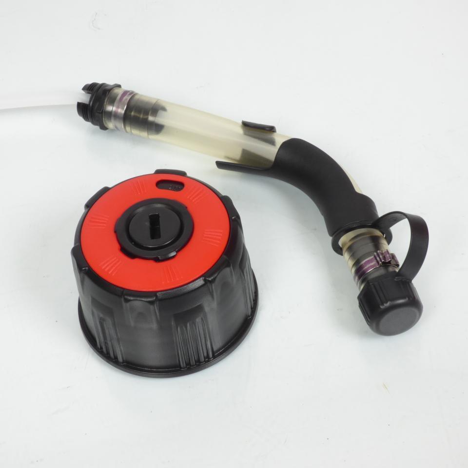 Bidon jerrican plastique rouge 10L Polisport ProOctane avec doseur pour moto