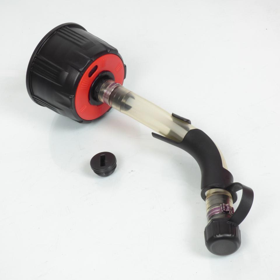 Bidon jerrican plastique rouge 10L Polisport ProOctane avec doseur pour moto