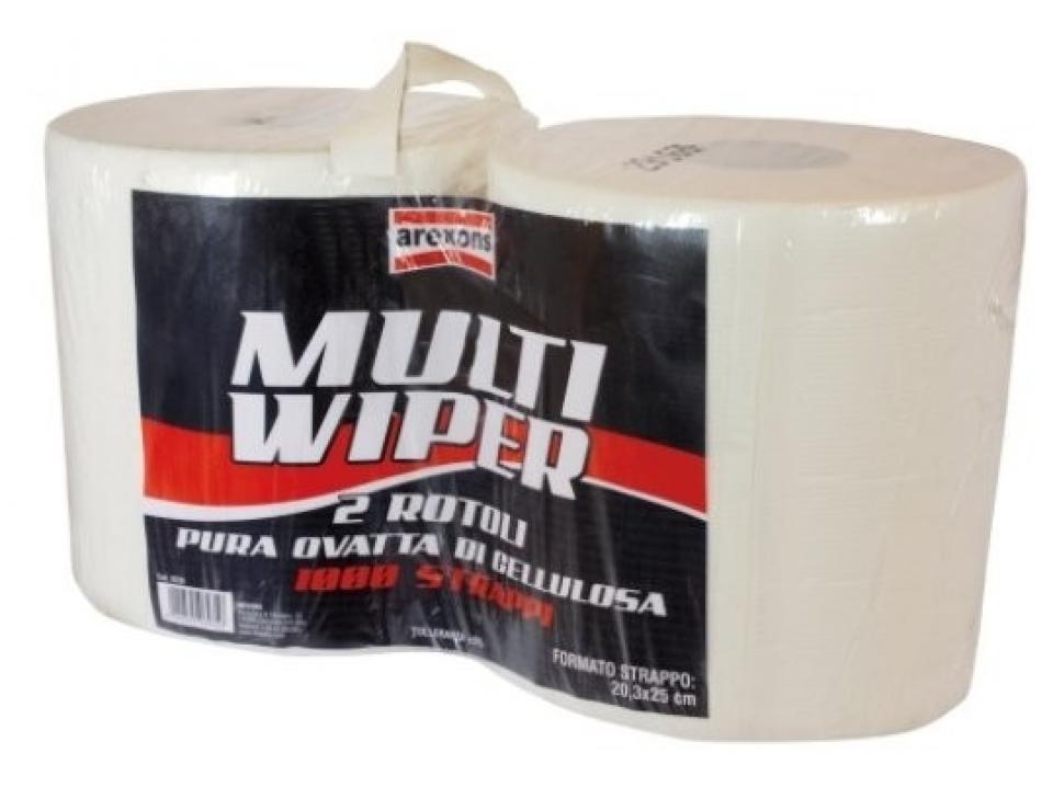 Rouleaux de papier absorbant essuie main Arexons Multi Wiper 8235 200x240mm pour atelier auto moto