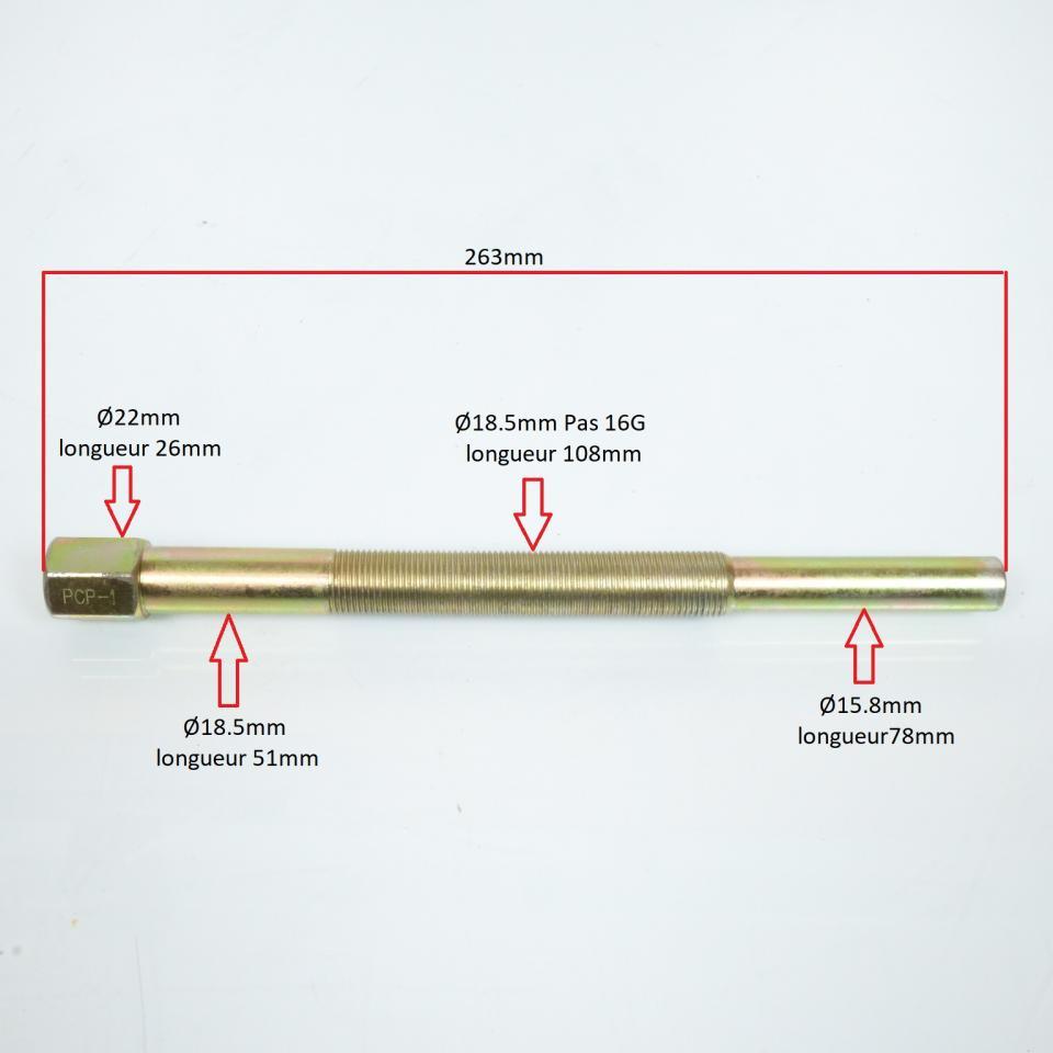 Extracteur d'embrayage EPI pour quad Polaris 200 Phoenix 2005 à 2016 PCP-1