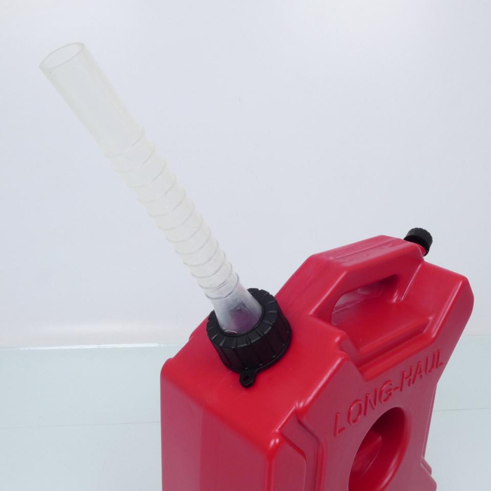 Bidon jerrycan plastique rouge 5L essence carburant S-Line pour quad 4x4 auto