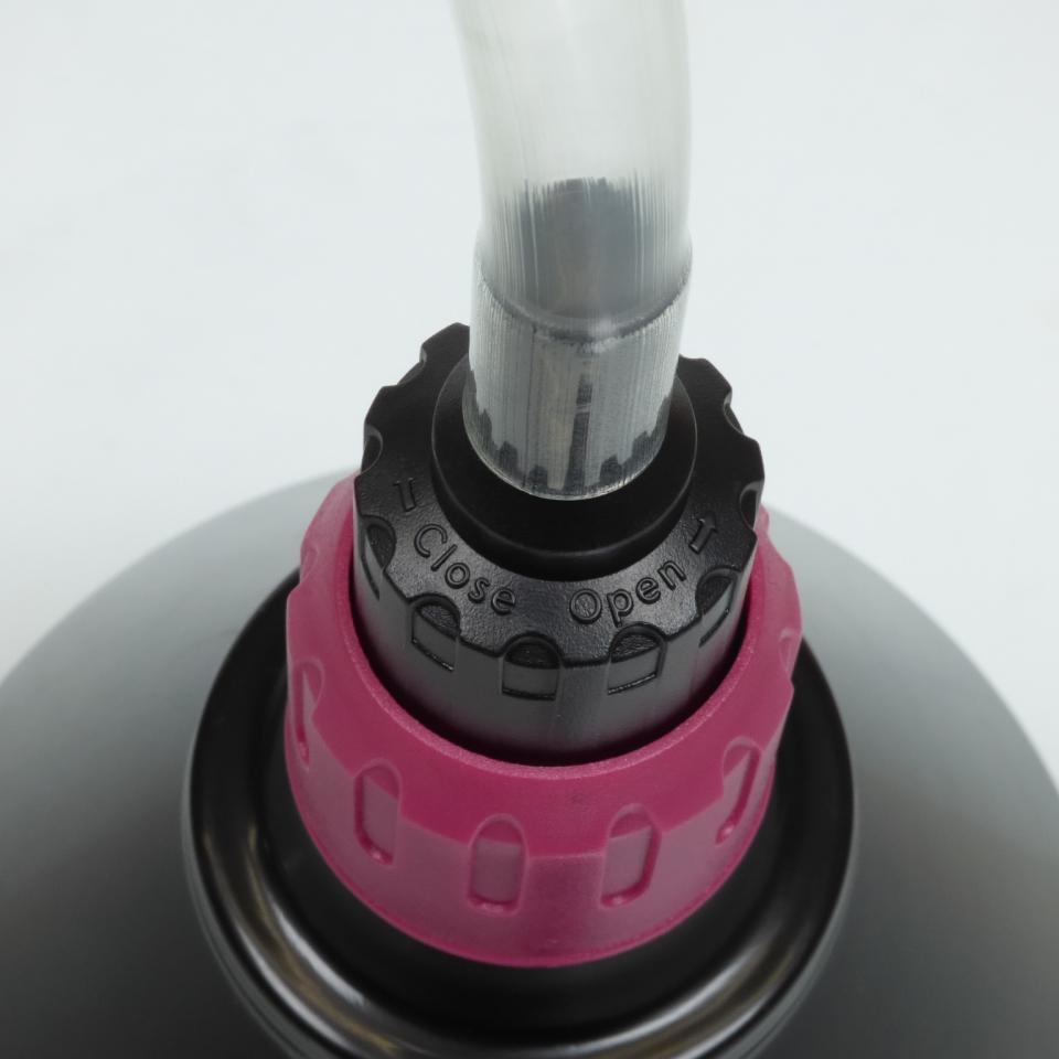 Entonnoir rond noir avec tube flexible et bouchon Ø165mm pour moto auto scooter