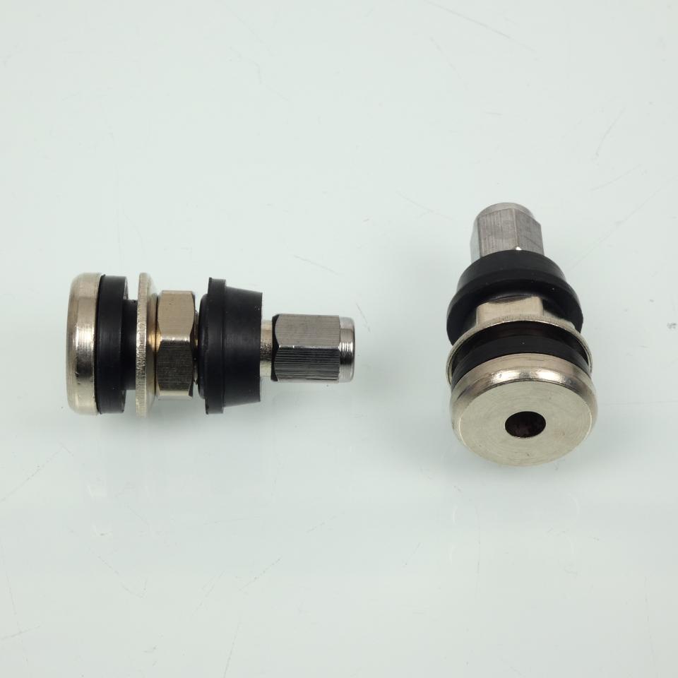 Valve V161-A1 droite courte alu Kyoto pour pneu auto moto Tubeless TL Neuf