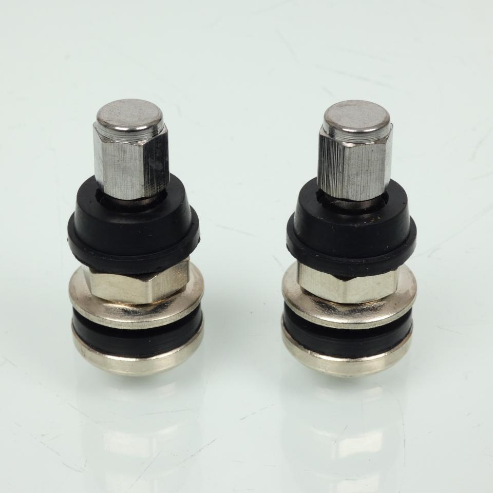 Valve V161-A1 droite courte alu Kyoto pour pneu auto moto Tubeless TL Neuf