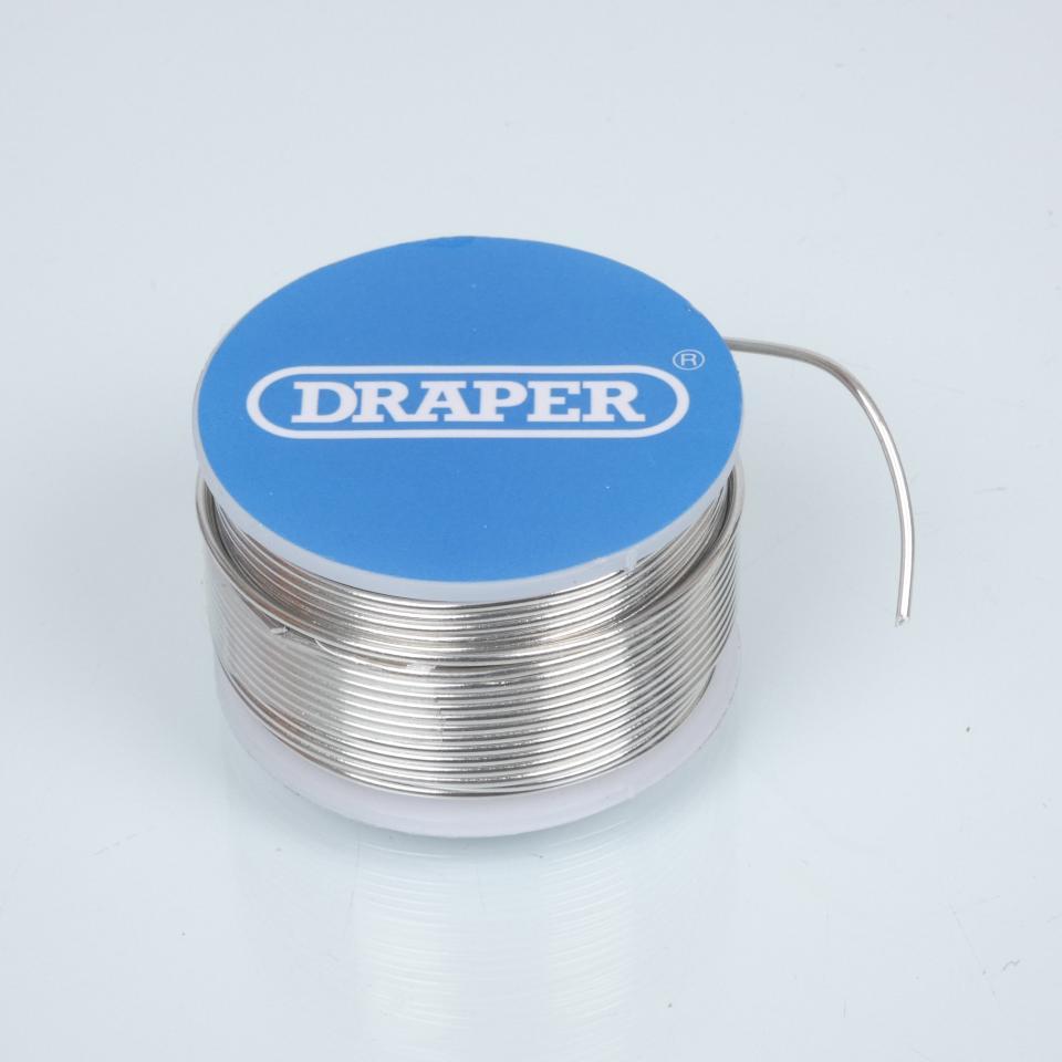 Flux de soudure fourré fil d étain Ø1.2mm Draper bobine de 100g pour moto Neuf