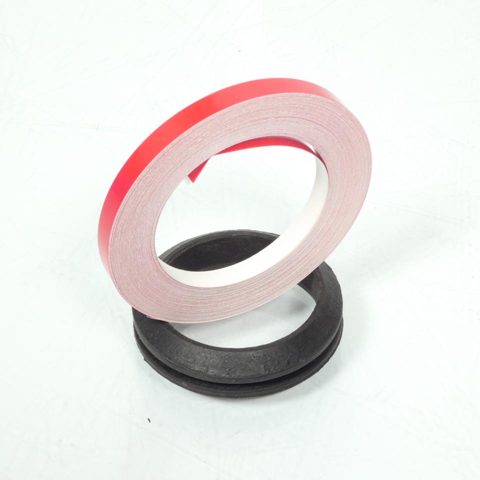 Liseré de jante HPX LB03AL rouge largeur 6mm rouleau 10m pour auto moto scooter et quad Neuf