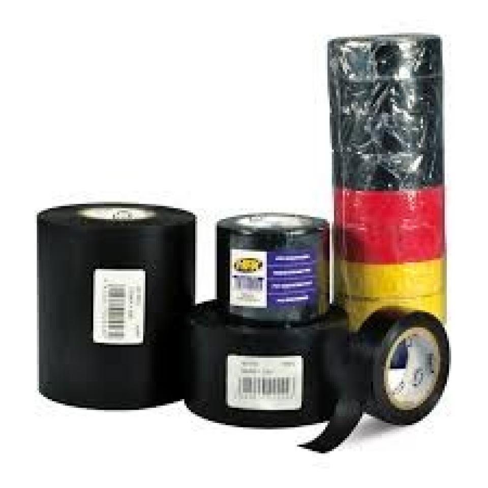 Ruban adhésif isolant électrique PVC noir HPX 52000 IB1910 19mmx10m pour faisceau auto moto scooter quad