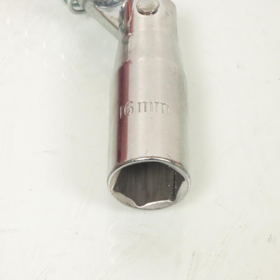 Clé à bougie articulée de 16mm manche en T neuve pour moto scooter deux roues