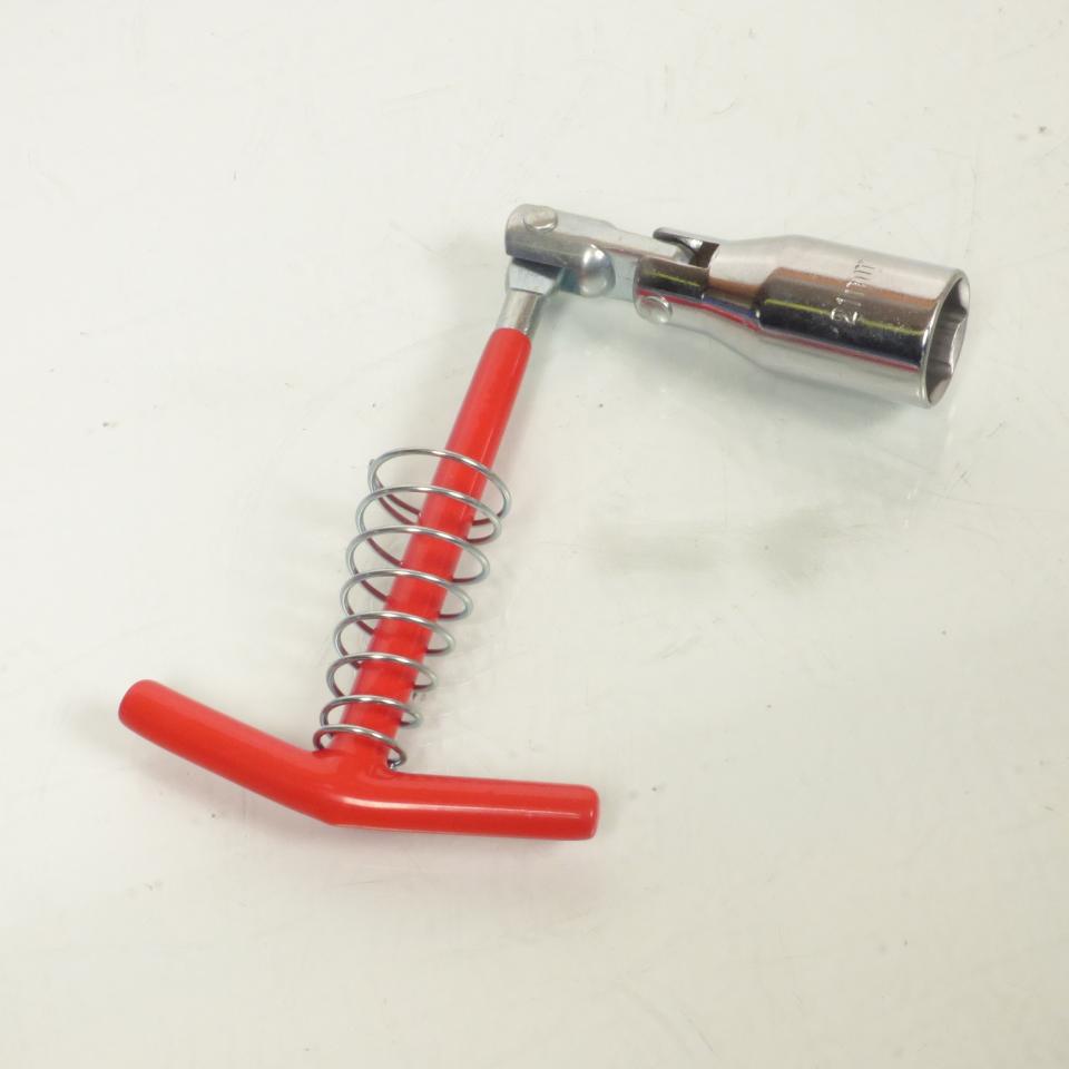 Clé à bougie articulée de 21mm manche en T neuve pour moto scooter deux roues
