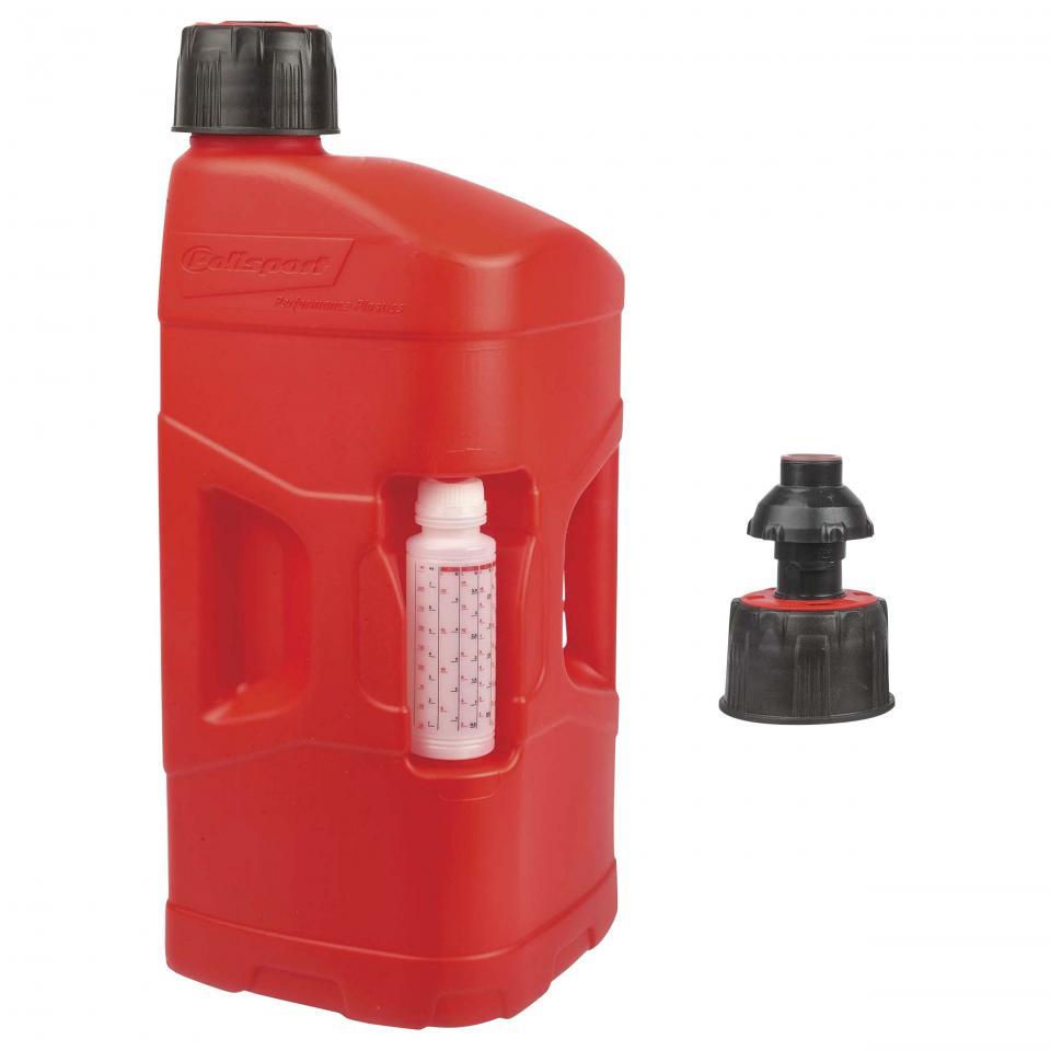 Bidon jerrican plastique 20L Polisport ProOctane remplissage rapide pour moto