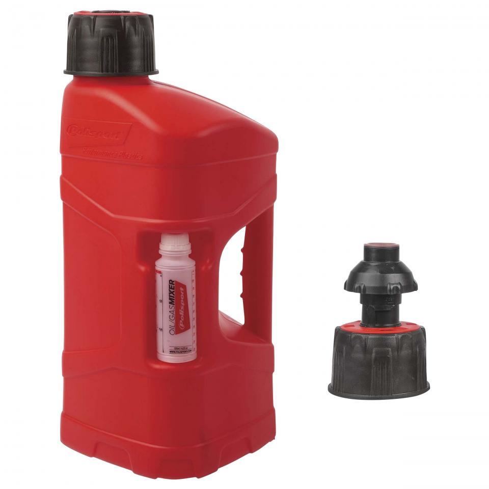 Bidon jerrican plastique 10L Polisport ProOctane remplissage rapide pour moto