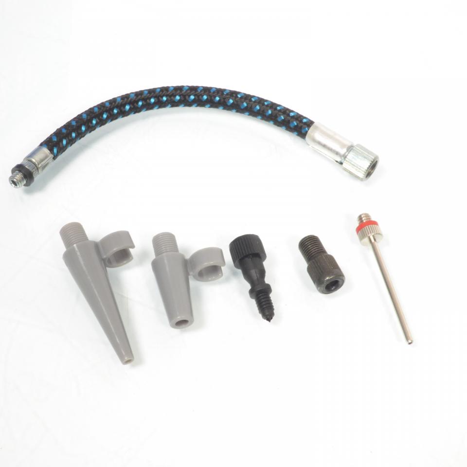 kit embout de gonflage pour pneu moto scooter mobylette vélo ballon matelas