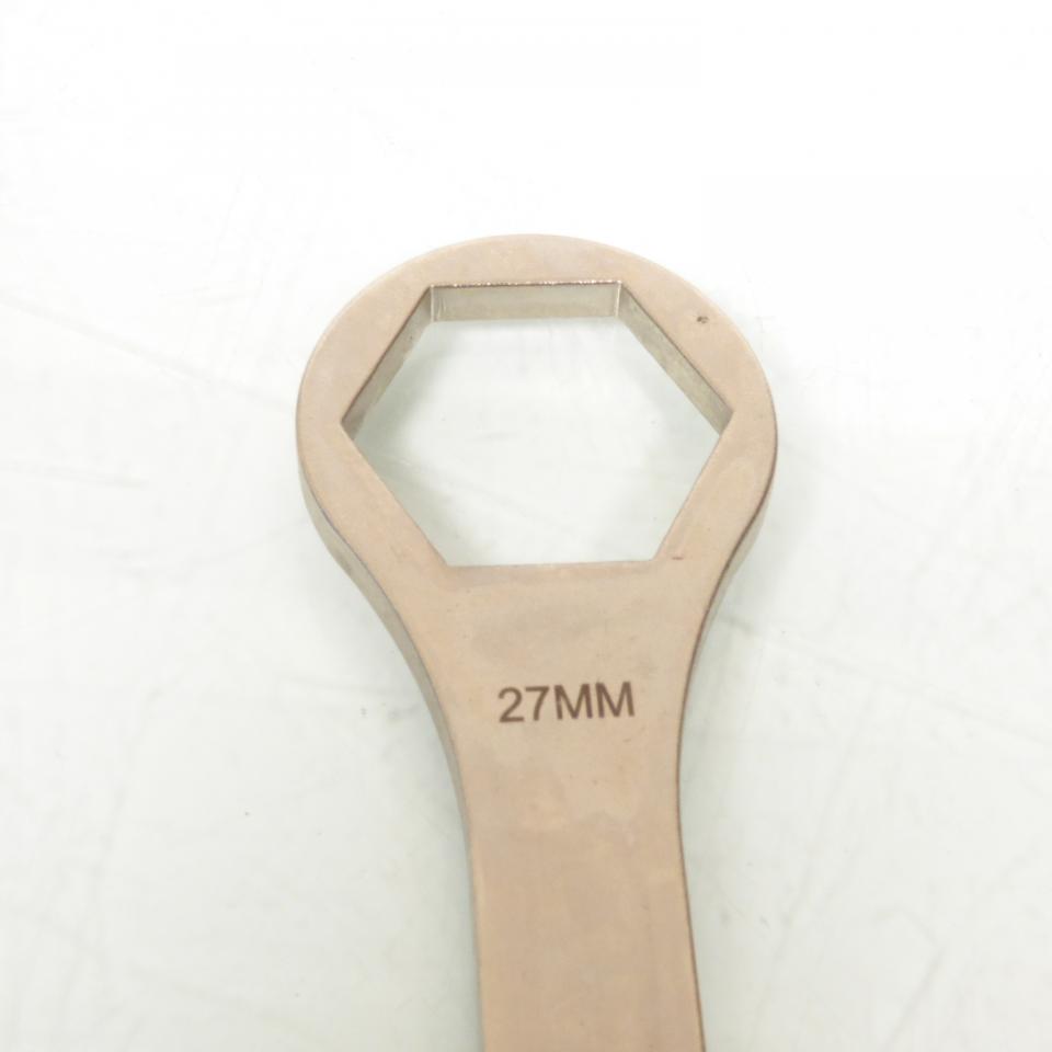 Clé plate de réglage de compression de fourche 19x27 mm pour moto Neuf
