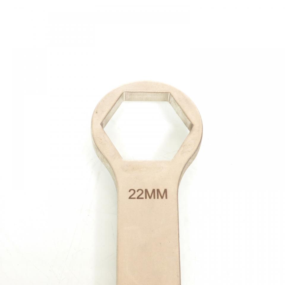 Clé plate de réglage de compression de fourche 22x27 mm pour moto Neuf