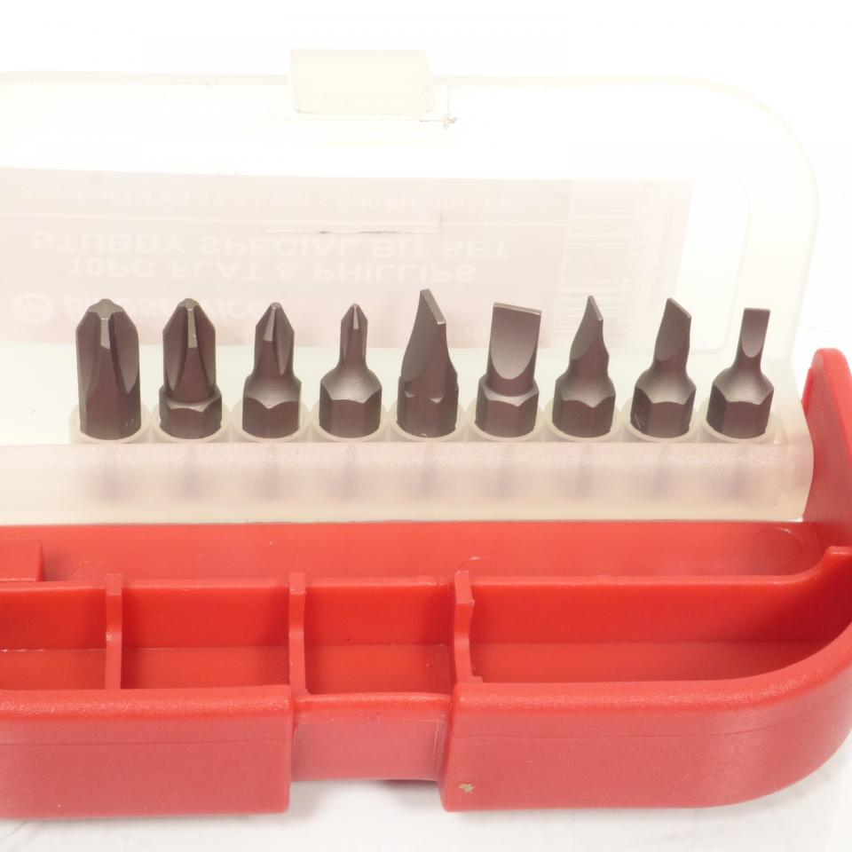 Outillage Kit tournevis à cliquet Bike Service pour moto Neuf