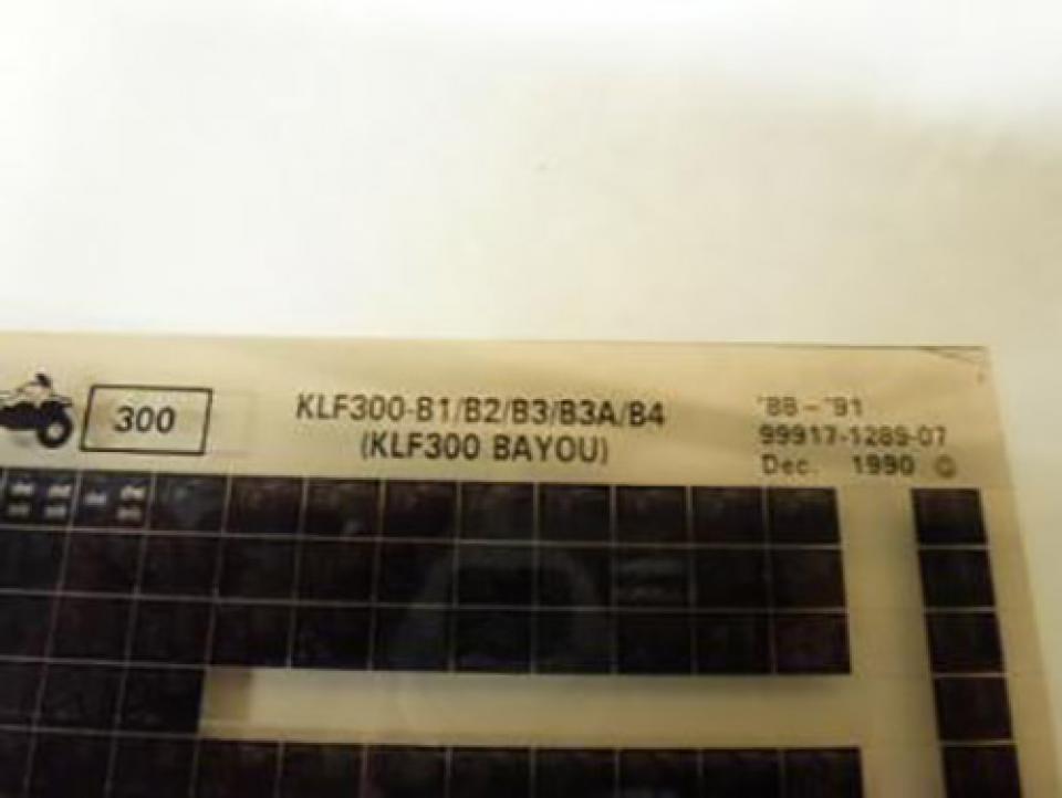 Outillage origine pour Quad Kawasaki 300 KLF 1988-1991 KLF300-B1 Occasion