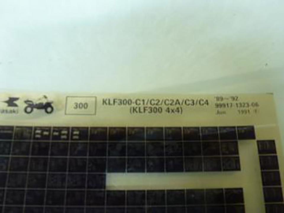 Outillage origine pour Quad Kawasaki 300 KLF 1989-1992 Occasion