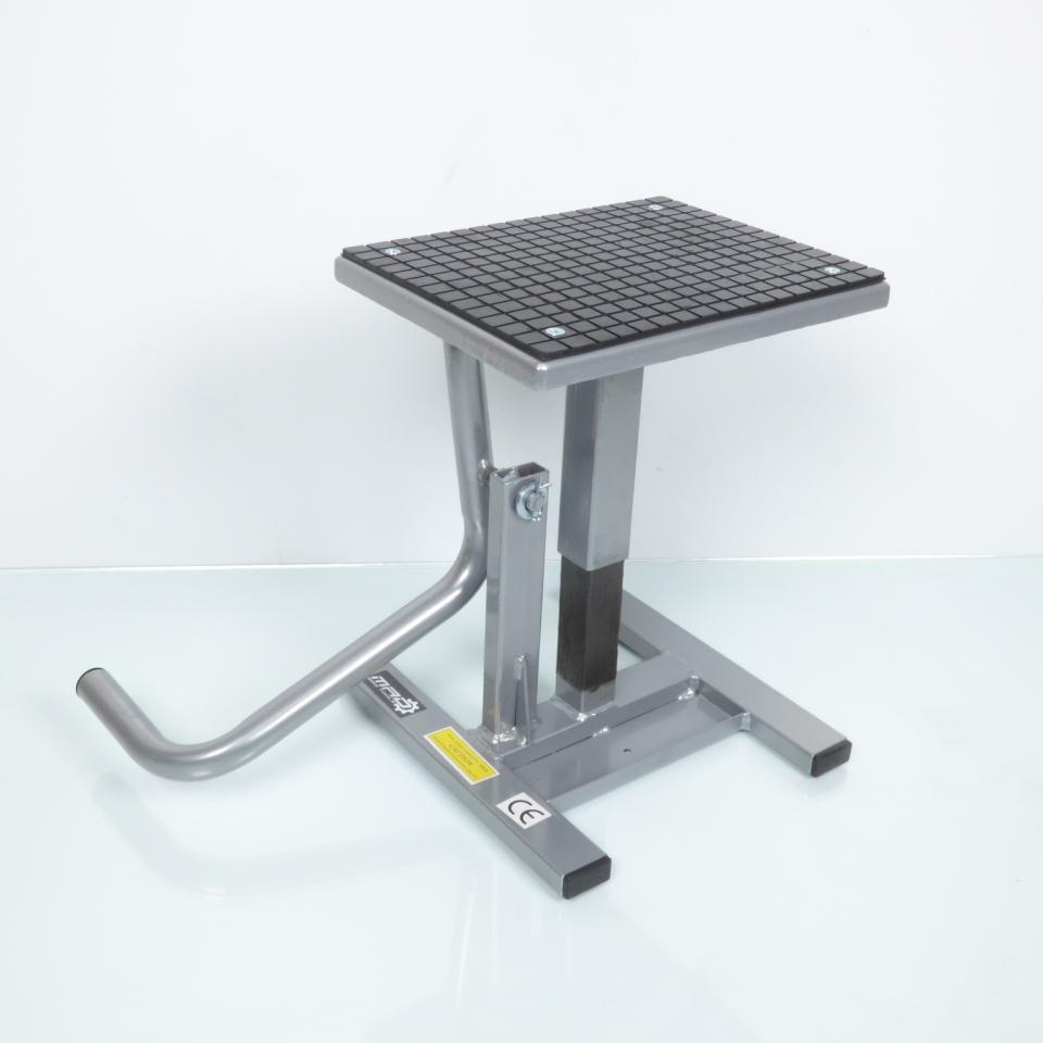 Lève moto gris acier pour moto cross enduro tout terrain trial 160Kg Neuf