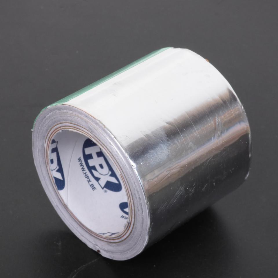 Rouleau de ruban adhésif aluminium 120ºC HPX ZC30 50mm x 5m pour moto scooter qaud neuf