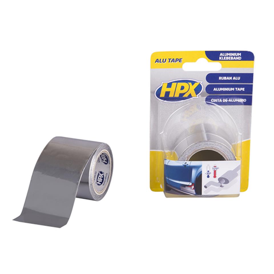Rouleau de ruban adhésif aluminium 120ºC HPX ZC30 50mm x 5m pour moto scooter qaud neuf