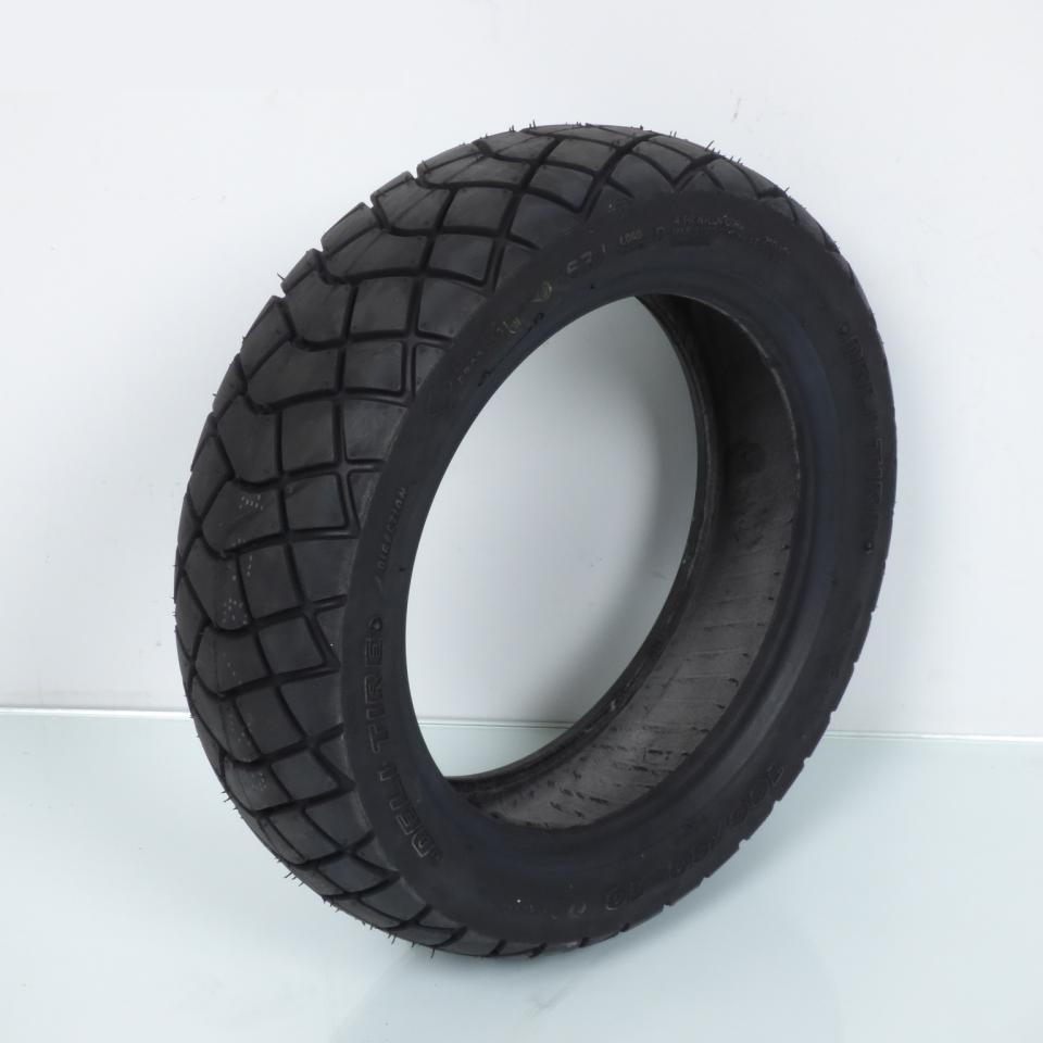 Pneu 100-80-10 Deli Tire pour Scooter Piaggio 50 ZIP 2T AC 2009 à 2015 Neuf